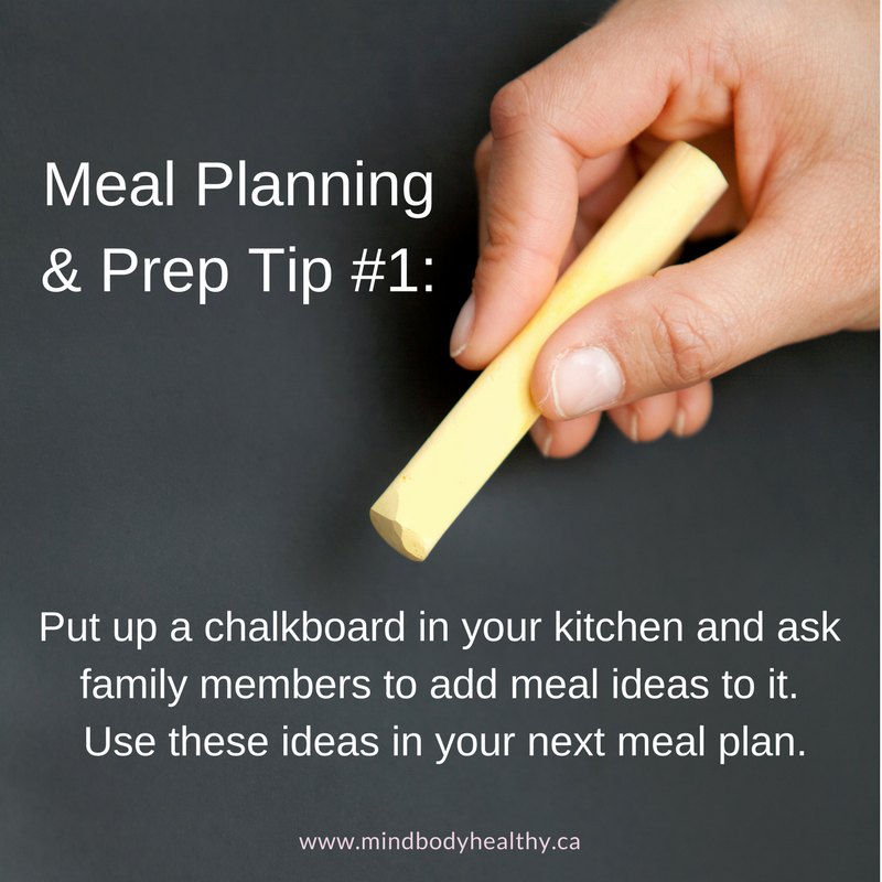 Meal Planning and Prep | Holistic Nutrition